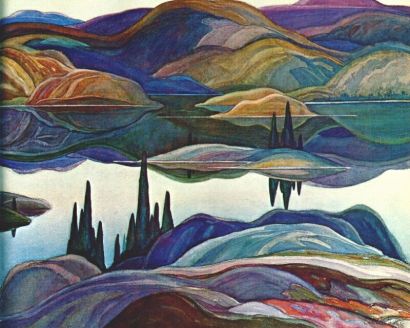 FranklinCarmichael-Mirror-Lake-1929