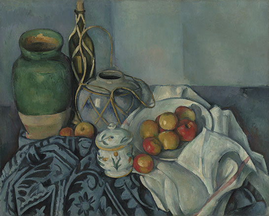 Still Life with Apples; Paul Cézanne