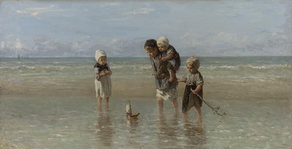 Children of the Sea, Jazef Israëls, Rijksstudio