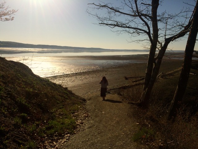 Bay of Fundy. Hantsport, Nova Scotia. Photo Credit: Angel Petropanagos