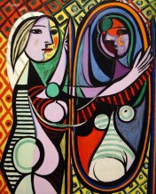 Pablo Picasso, Girl in front of Mirror (1932) 
