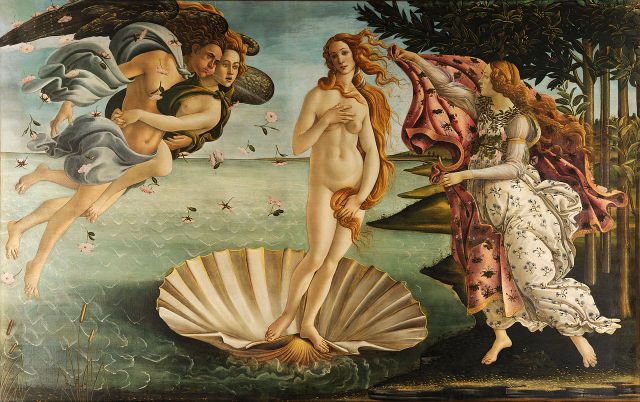 Sandro Botticelli, The Birth of Venus (c.1486)